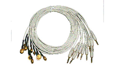 차폐형 단일 컵 전극 케이블