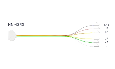 곡선 바늘 전극 HN-4SRG