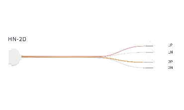 곡선 바늘 전극 HN-2D
