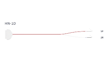 곡선 바늘 전극 HN-1D