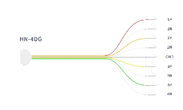 곡선 바늘 전극 HN-4DG