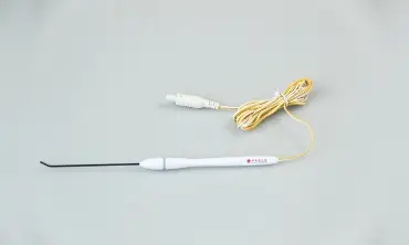 구부러진 단극 프로브